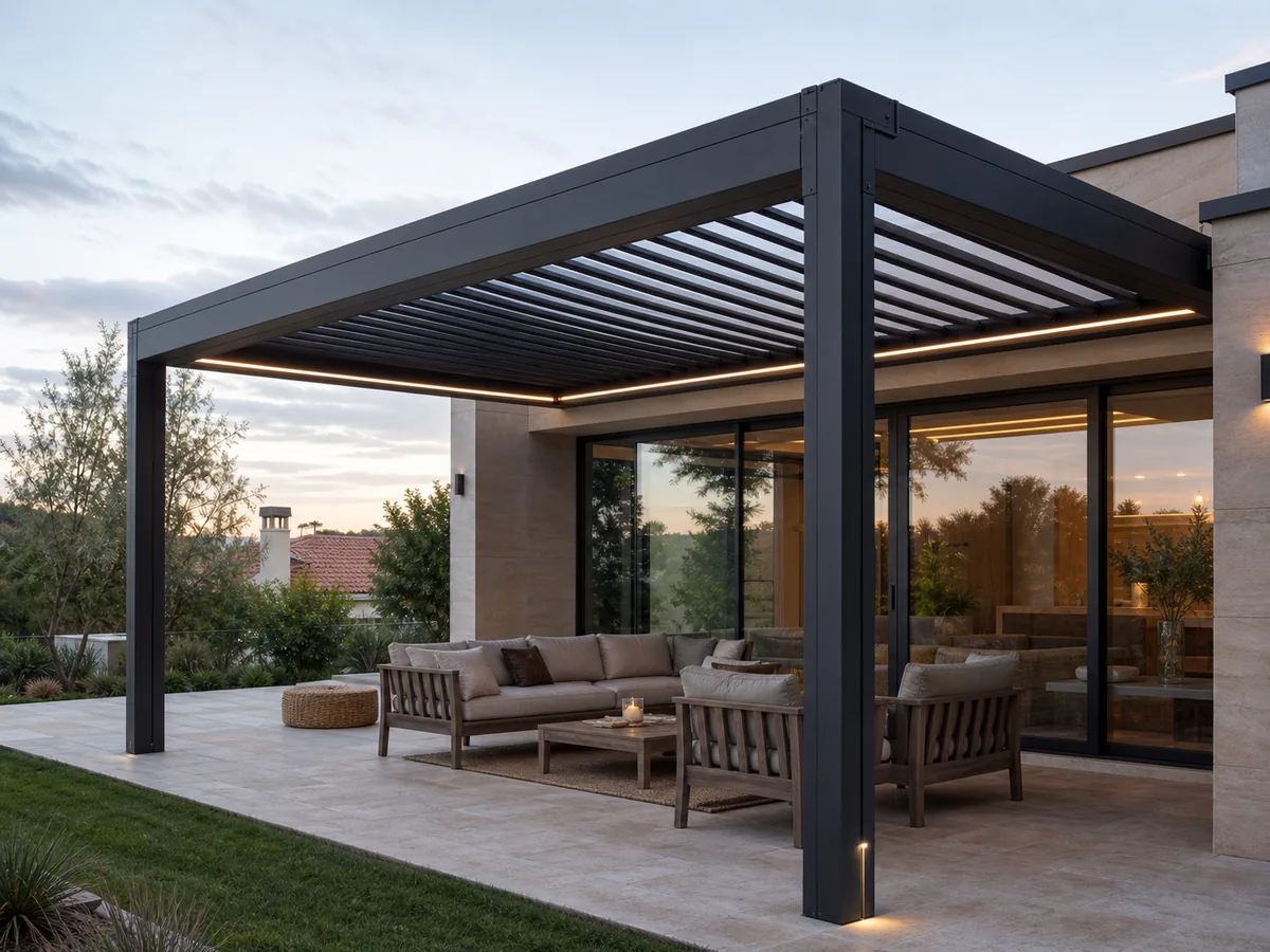 Kayseri Biyoklimatik Pergola uygulaması